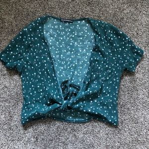 Brandy Melville wrap top